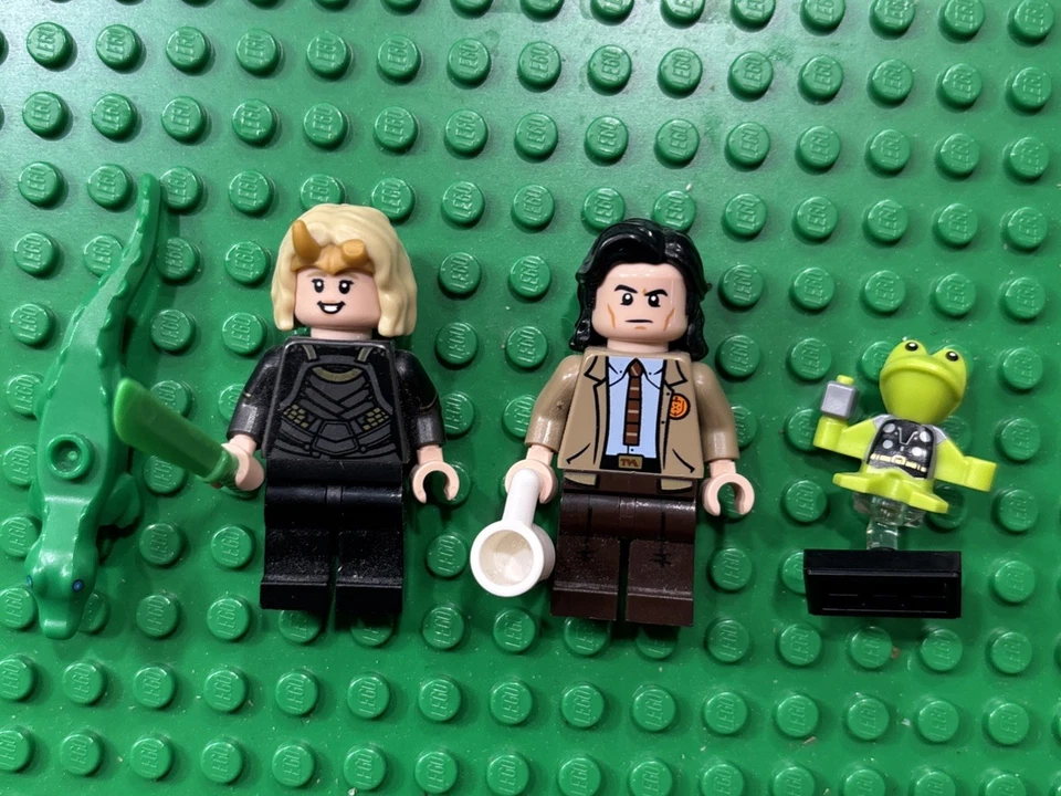 Коллекционные минифигурки LEGO Marvel серия 1 71031 Локи и Сильви - Изображение 1 из 1