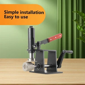 Hand Crank Bottom Pressing Machine for Sole Handmade Shoe Making Pressing Tool - Picture 1 of 14