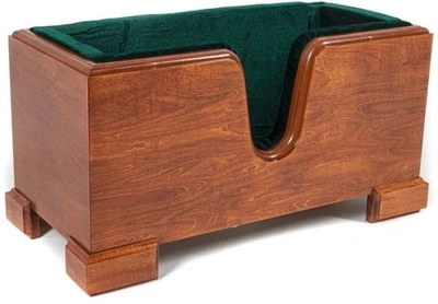 GEWA supporto per violoncello supporto per violoncello adatto a tutte le misure legno rivestimento velluto - Immagine 1 di 4