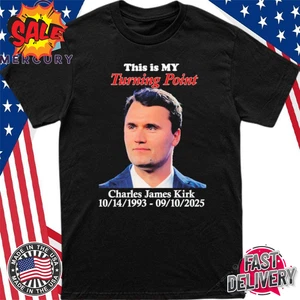 RIP!! This is my Turning Point Charlie Kirk 1993-2025 T-Shirt S-5XL Fast - Bild 1 von 5