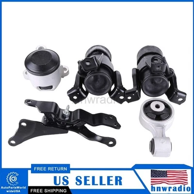 Engine Motor & Trans Mount Set 5PCS. 2009-2012 for Nissan Altima Maxima 3.5L Foto 1 de 4