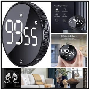 Magnetischer Dreh-Countdown-Timer | 3-Modus-Beleuchtung | Lauter Alarm - Bild 1 von 6