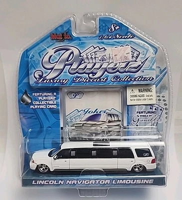 Tarjeta Joker Maisto PLAYERZ Luxury Diecast Ford Excursion Limousine escala 1:64  Foto 1 de 4