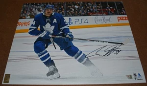 Auston Matthews Toronto Maple Leafs Autographed 16x20 Fanatics Authentic - Picture 1 of 3