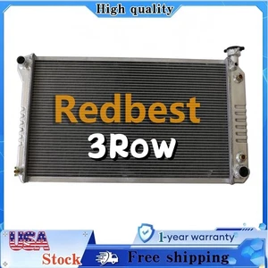 Aluminum 3Row Radiator For Chevrolet GMC C/K/R/V Series 88-95 4.3L V6 5.0 5.7 V8 - Imagen 1 de 11
