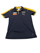 West Coast Eagles AFL PUMA Mens Polo Shirt Size M Good Condition