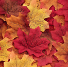 1100PCS Fall Artificial Maple Leaves Thanksgiving Autumn Leaf Wedding Party Tabl