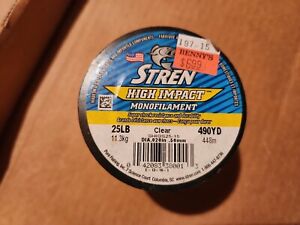 Stren High Impact Monofilament Clear Fishing Line 25 lbs., 490 yds