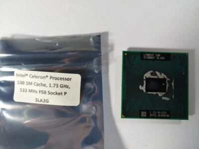 Intel Celeron M Processor 1.73Ghz 530 1M/533 - SLA2G - Image 1 of 2