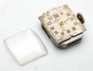 50er Jahre russisches Damen Gold Uhrwerk mit Kristall "Zariya", 16 Jewels. See. - Bild 1 von 2