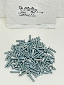 #10-32 x 3/4" Length, Steel Thread Cutting Screw, Zinc Plated Bolt (Pack of 100) - Picture 1 of 3