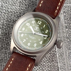 36mm Titanium Sapphire Glass 20ATM Diving NH35A PT5000 Auto Military Mens Watch - Picture 1 of 14
