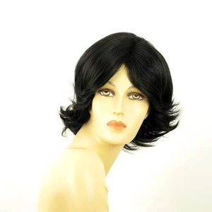 short wig for women black ref LISA 1b PERUK - Imagen 1 de 9