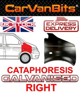 PARA VW TRANSPORTER T5 03-15 GUARDABARROS DELANTERO ALFÉIZAR DEL ALERÓN REPARACIÓN CARROCERÍA PANEL ÓXIDO DERECHO - Imagen 1 de 6