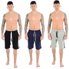 2 x PACK MENS LOUNGE WEAR SHORTS PJS NIGHTWEAR PYJAMA BOTTOM CASUAL PANTS S-2XL
