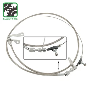 Kick Down Cable Stainless Kickdown Trans C-4 Deten For Ford C4 Transmission - Picture 1 of 11