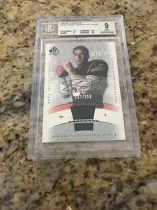 2003 SP AUTHENTIC CARSON PALMER PATCH AUTO 127/250 BECKETT AUTOGRAPH - Picture 1 of 2