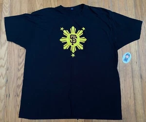 VTG MLB SAN FRANCISCO GIANTS FILIPINO HERITAGE LIMITED EDITION SHIRT TEE SZ 2XL - Picture 1 of 5