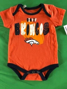 NFL Denver Broncos Graffiti-Style Bodysuit/Vest Newborn 0-3 Months NWT - Picture 1 of 1
