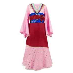 Disney Mulan Costume Red/Pink  Disney store Size 4