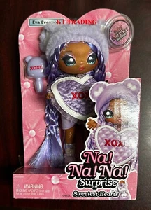 Na Na Na Surprise ~ EVA EVERMORE Purple Lavender ~ Teddy Bear Inspired 7.5" Doll - Picture 1 of 4