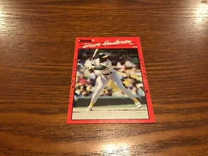 1990 Donruss, Dave Henderson, All Star! # 243 - Picture 1 of 2