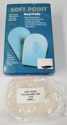 FLA Orthopedics Soft Point Heel Pads Size A Small Part F11 1 Pair  - Image 1 of 4