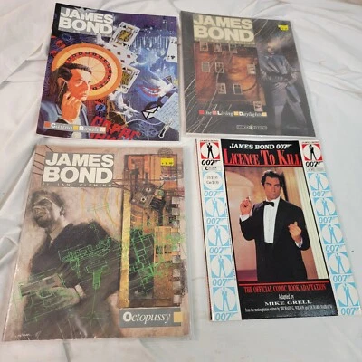 James Bond 007 Comic Lot Titan Books & Eclipse/Acme Octopussy, Casino Royale, et - Image 1 of 4