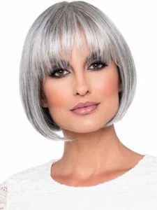 TANDI wig ENVY HAIR 30%HH70%SYNTH ShowninMediumGrey CURLING IRON SAFE 5 STARS - Picture 1 of 9