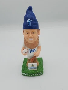 2014 Norfolk Tides Ron Johnson Garden Gnome AAA MILB SGA - Orioles - Picture 1 of 11