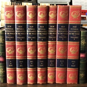 The New Pictorial Encyclopedia Of The World - Volumes 1 - 7 (1954/1955) - Picture 1 of 7
