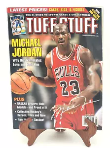 Tuff Stuff Magazine July 1998 Michael Jordan Chicago Bulls HOF NBA - Picture 1 of 3