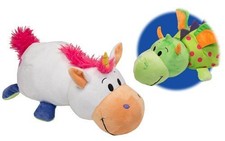 Unicorn Dragon Animal Fun Stuffed Friends Kids Toy Gift Playtime Flip Design