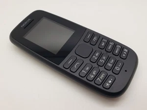 VGC Nokia 105 (2019) - Black (Unlocked) Mobile Phone TA-1203 3UKPOST - Afbeelding 1 van 5