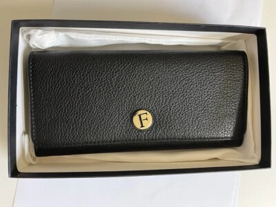 Cartera Monedero Continental PIPER Grande Cuero Genuino Color: Ónix 001 Foto 1 de 4