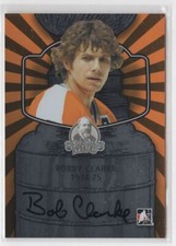 2013-14 IN THE GAME STANLEY CUP MUG AUTO BOBBY CLARKE .