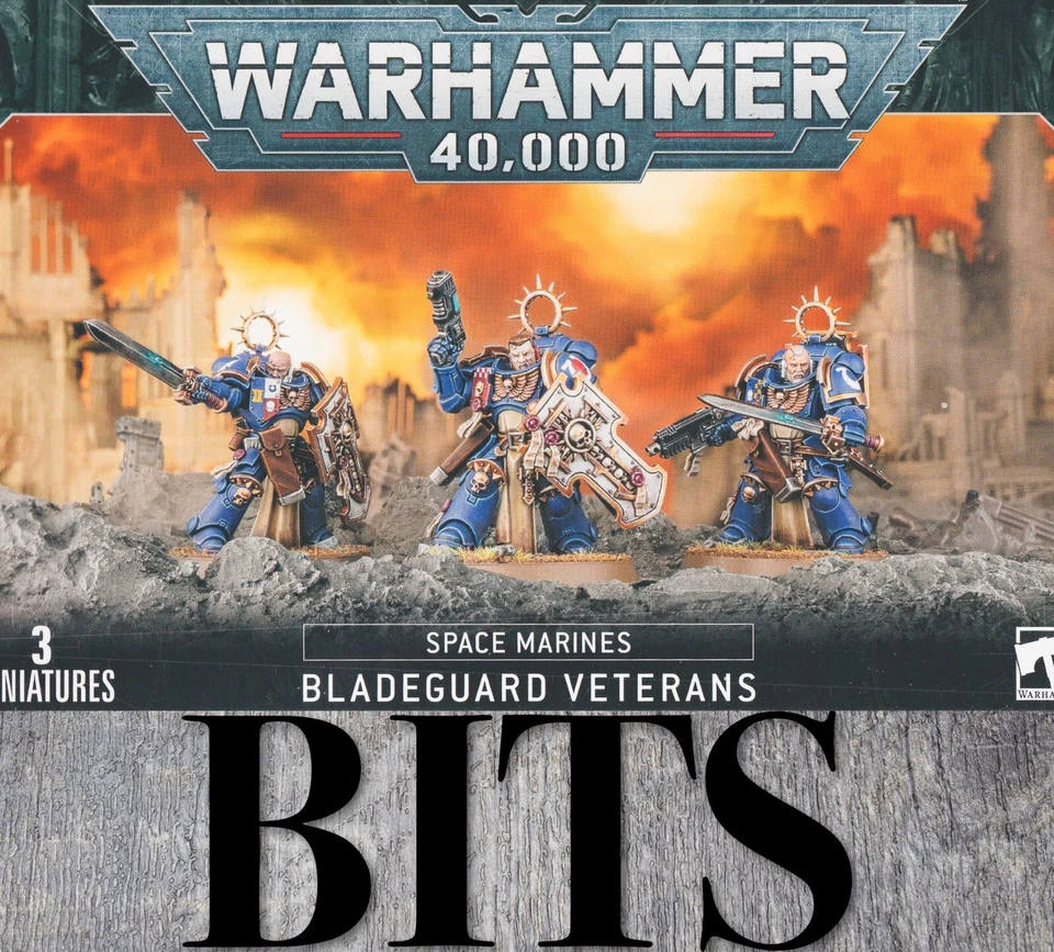 Warhammer 40K Primaris Marines Espaciales BLADEGUARD VETERANS Bits León Jonson Templario Foto 1 de 1