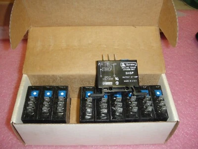 (Lote de 10) RELÉ CROUZET SHSP15S110A caja abierta nuevo en la foto Foto 1 de 4