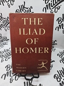 The Iliad of Homer Modern Library No. 166 1952 Hardcover with Dust Jacket - Foto 1 di 10
