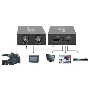 Mini Hd Sdi To Hd/3G-Sdi Converter Support 1080P Local Looping Output Signals Ad - Picture 1 of 13