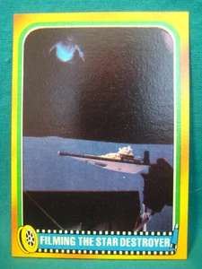 1980 Topps Star Wars - Empire Strikes Back Trading Card #348 - Filming Star Destroyer - Bild 1 von 2
