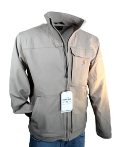 CARHARTT Size Large-Tall Super Dux Rain Defender Sand Color Men Jacket MSRP $120 - Picture 1 of 10