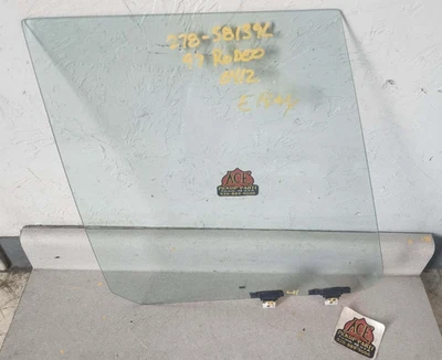 91-97 Isuzu Rodeo 94-97 Honda Passport Left Driver Rear Door Glass Window OEM Foto 1 de 4