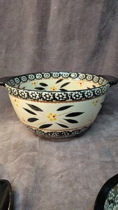 Temptations Old World schwarz verschachtelte Rührschüssel Tab Griff PPP-CQ-768087 - Bild 1 von 3