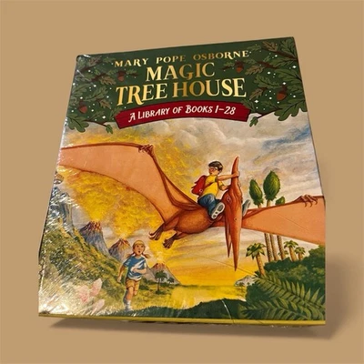 MARY POPE  OSBORNE-MAGIC TREE HOUSE- A LIBRARY OF BOOKS 1-28 /NEW - Image 1 of 4