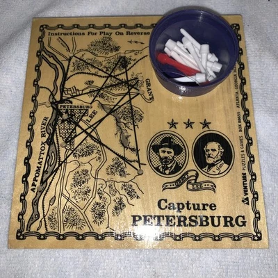 Venture Puzzles CAPTURE ATLANTA Wood Board Game Peg Puzzle (1991 ) - Image 1 of 4
