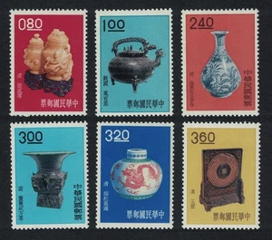 Taiwan Ancient Chinese Art Treasures 3rd issue 6v 1962 MNH SG#429-434 - Picture 1 of 1