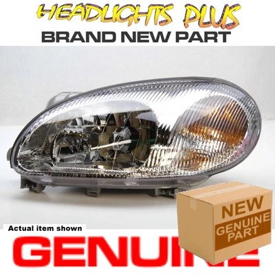 DAEWOO LANOS T100 Left Headlight 4/97 to 10/03 97 98 99 00 01 02 03 [96304604] - Image 1 of 4