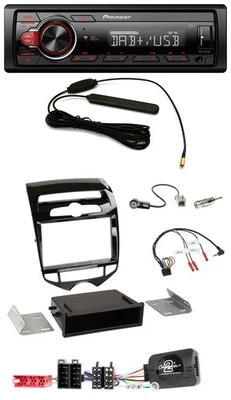 Pioneer MP3 DAB 1DIN Lenkrad USB Autoradio für Hyundai ix20 ab 2010 autom. Klima - Bild 1 von 4