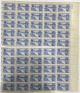 Centennial of Engineering 3c Mint NH Full Sheet of 50 Stamps #1012 1952 - Picture 1 of 6